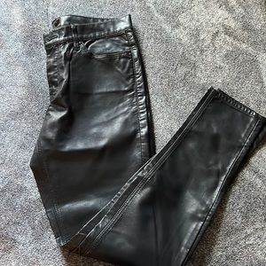Motherdenim Faux leather pants